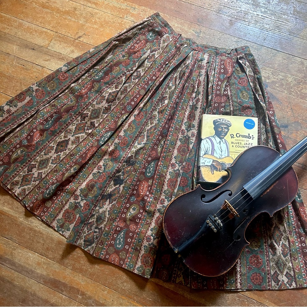 🍁50s Homemade Circle Skirt🍁